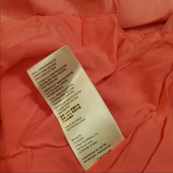 Anthropologie Ruched Slip Dress- Raspberry - Picture 6 of 8